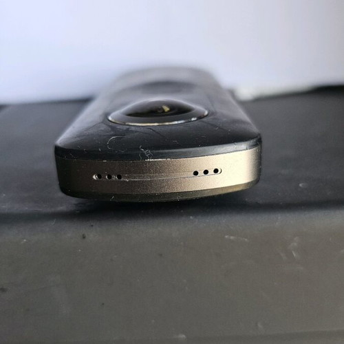 Ricoh Theta S camera used with waterproof and fabric case