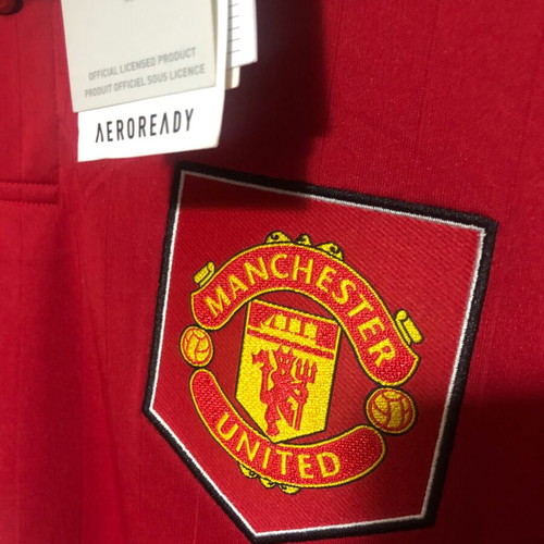 Manchester United Adidas μακρυμάνικη εμφάνιση καινούργια, μέγεθος Large