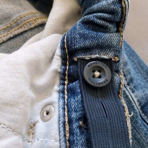 Benetton jeans for boy 11-12 years like new, blue