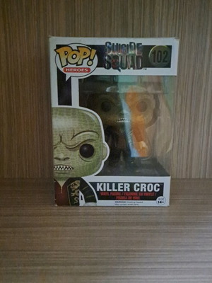 Killer Croc Funko Pop used from the movie Suicide Squad