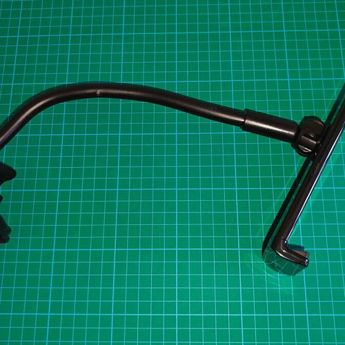Car phone and tablet holder used, 3.5"-10.5", black