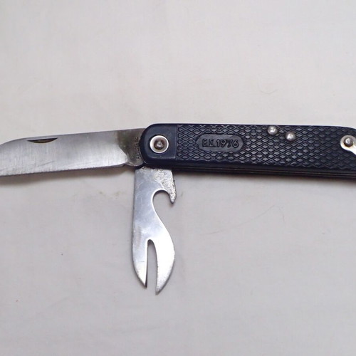 Greek army folding knife ASTERIS A.E 1976 used
