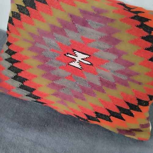 Woven traditional pillow like new, 60x45 cm, set of 2