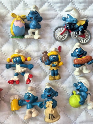Smurfs Peyo Schleich rare figures
