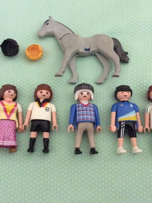 Φιγούρες Playmobil μεταχειρισμένες, πακέτο 6 τεμαχίων