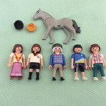 Playmobil figures used, pack of 6 pieces