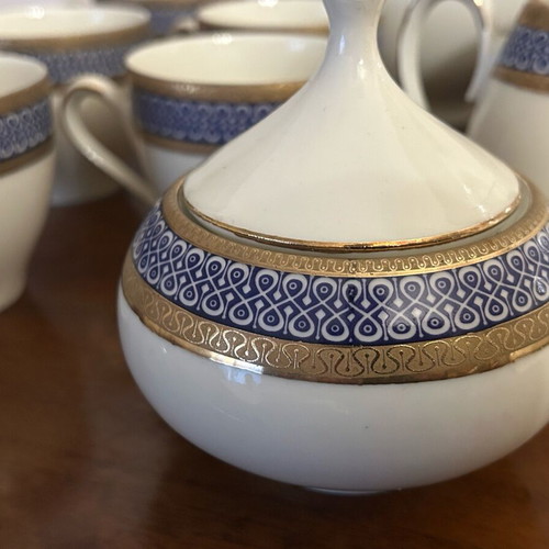 Scherzer Bavaria Germany Tea Set porcelain, new
