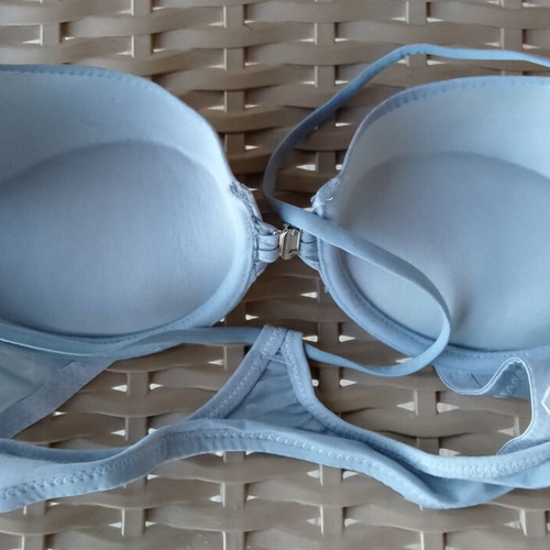 Bras size 80B new, white and grey, pack of 2