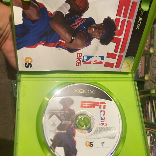 ESPN 2K5 Xbox game, classic OG
