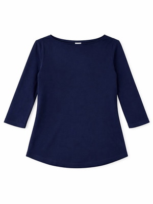 H&M navy blue blouse size S like new, oversized fit