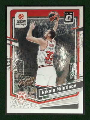 Panini Donruss EuroLeague Optic Nikola Milutinov Card 2023-24 new