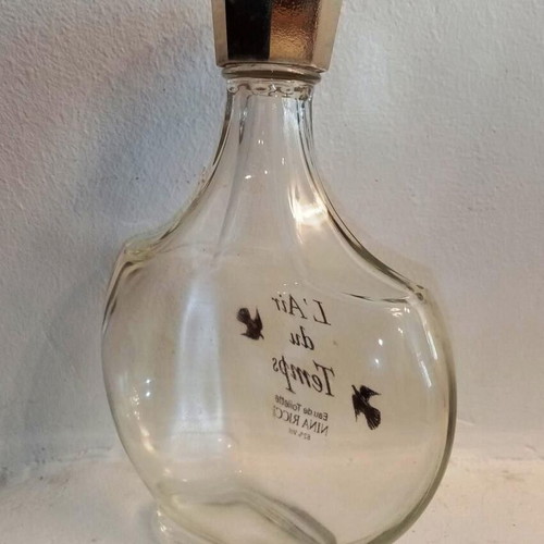 L'air du Temps Nina Ricci Eau de toilette used, large collectible 425 ml bottle