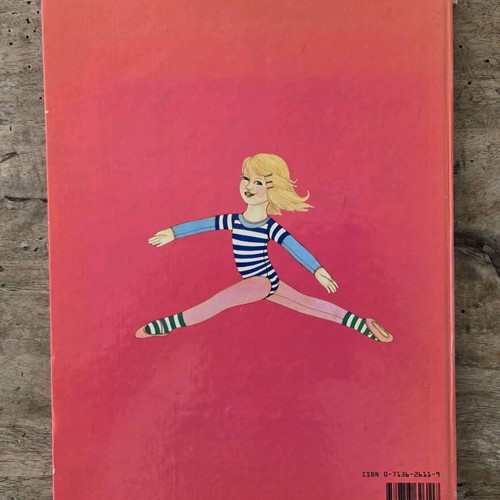 Unique illustrated book used for little dancers