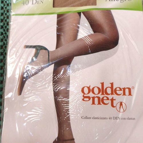 Golden Net Allegro tights pack of 6, new, 40 DEN, medium, daino
