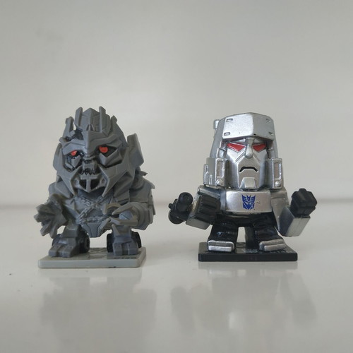 Transformers Minifigures used, Optimus Prime, Megatron, Grimlock, Mudflap & Rampage