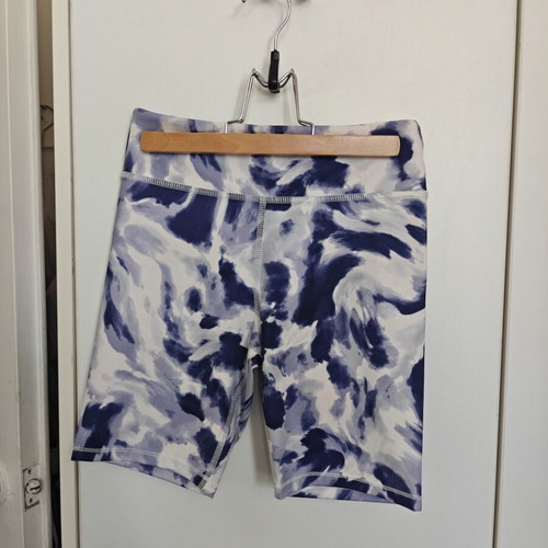 H&M Move cycling leggings set of 2, like new, white and turquoise, size 140 cm