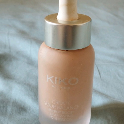 Kiko foundation used, light shade