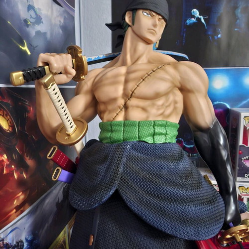 Roronoa Zoro super sized figure like new, height 73 cm