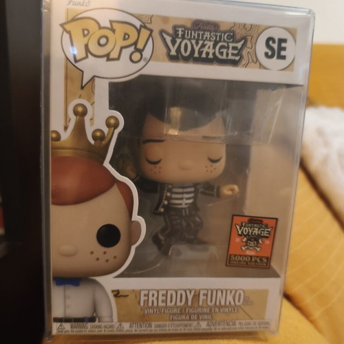 Funko Pop Freddy Funko vinyl figure as Elvis