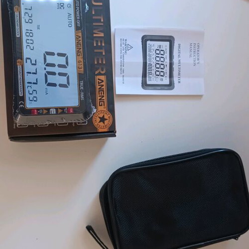 Digital Multimeter with Thermometer and Hygrometer New