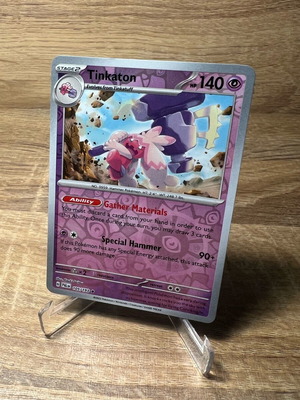 Tinkaton reverse holo Paldea evolved μεταχειρισμένο