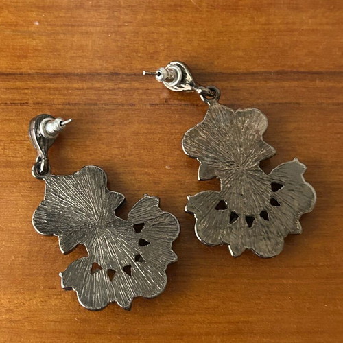Long earrings new, blue