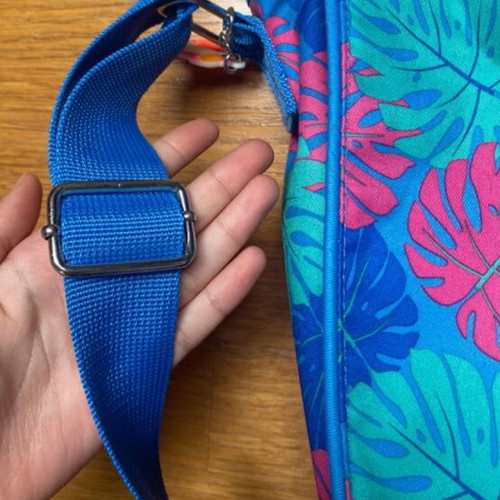 Top Model Fantasy shoulder bag, blue colorful