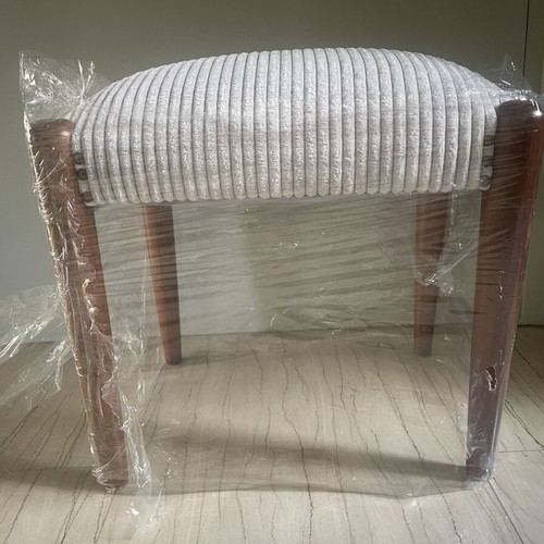 Mid Century Stool like new with new upholstery and polish