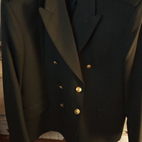 Military uniform size 8, women's winter jacket