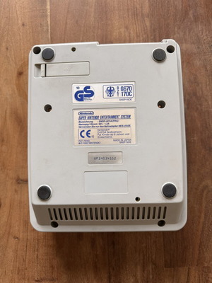 Super Nintendo console