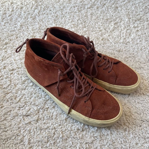 Vans brown suede boots used size 40.5