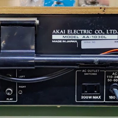 Akai AA-1030L stereo receiver used