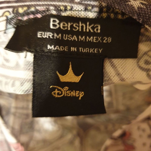 Bershka Disney Princess mesh top like new, multicolor size M
