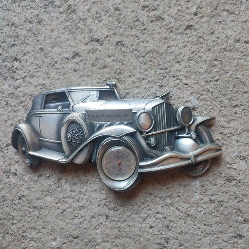 Antique thermometers used, cars and guitar