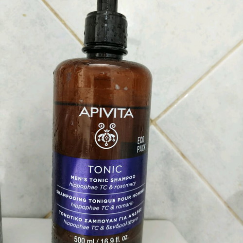 Apivita men's shampoo against dandruff dry scalp like new 400ml