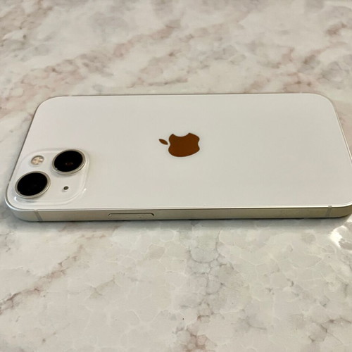 iPhone 13 128GB άσπρο σαν καινούργιο με 4 θήκες προστασίας