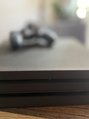 Sony PlayStation 4 Pro console with controller