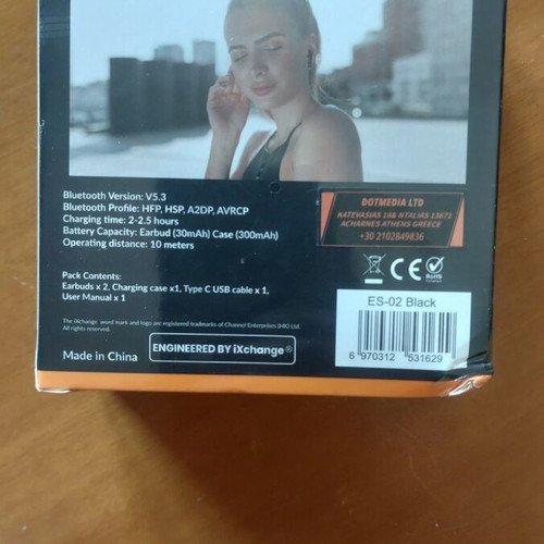 iXchange wireless Bluetooth earbuds