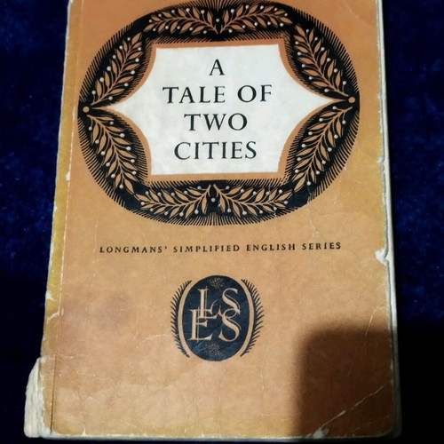 English book used, A Tale of Two Cities
