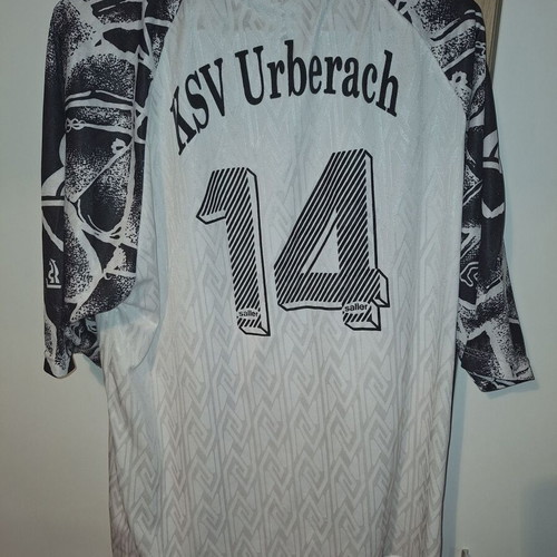 Vintage football jersey Saller KSV Urberach No.14 used, 90s