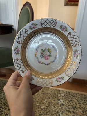 Vintage plate like new, unique