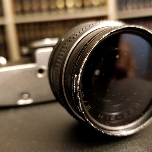 Kiev 19 camera used with leather case