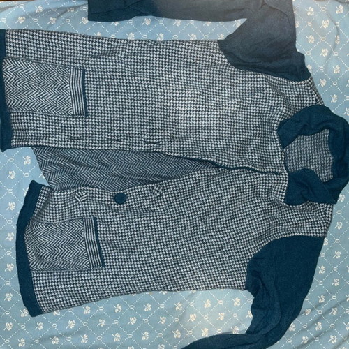 Blue cardigan new size M 38 10