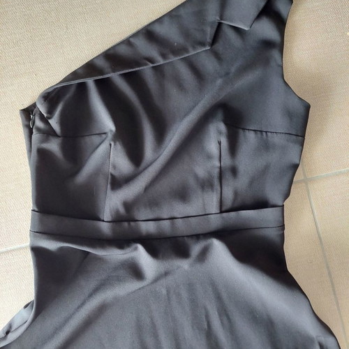 Parle Moi top asymmetrical black new, size S