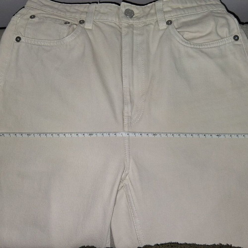 Weekday wide leg jeans like new, beige, size 36