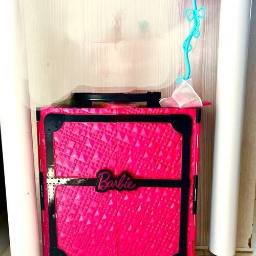 Barbie Wardrobe 2011/2012 like new with lamp