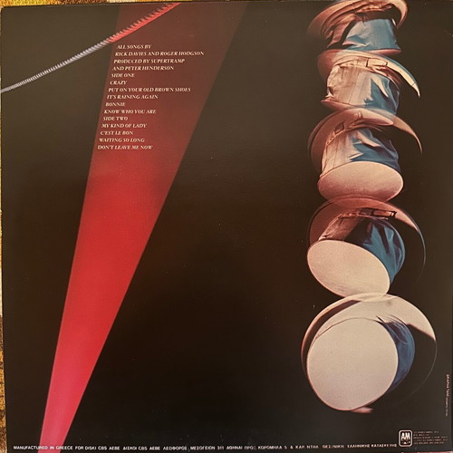 Supertramp vinyl LP new, rock