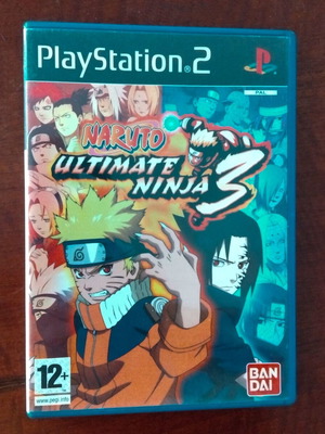 Naruto Ultimate Ninja 3 PlayStation 2 used in good condition