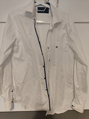 Guy Laroche Slim Line men's white dress shirt XL