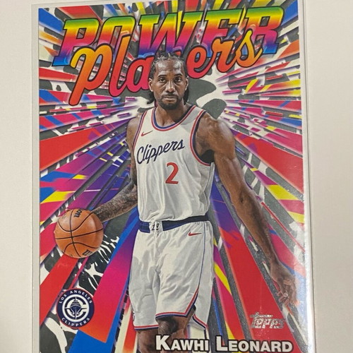 2025 Topps Flagship Kawhi Leonard Power Players card new